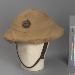British Steel Helmet MK1 with Royal Engineers badge